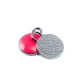 20 mm Enamel / Colored Zipper Pull front and detail view