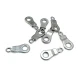 Fermuar Elciği 12 mm x 27 mm Spor Model  E 89