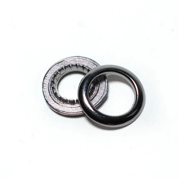 Oval Eyelet zinc alloy metal production diameter 15 mm Oval Eyelet zinc alloy metal production diameter 15 mm