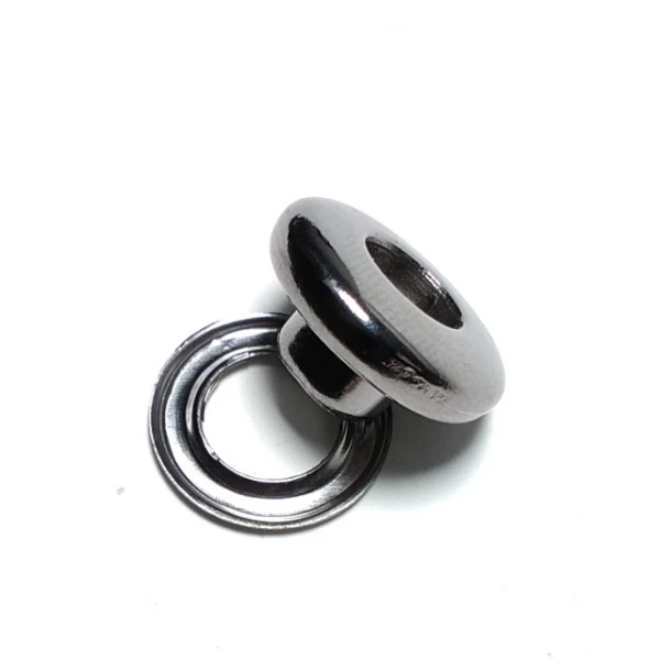 Oval zinc alloy eyelet with diameter 16 mm Oval zinc alloy eyelet with diameter 16 mm