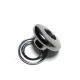 Oval zinc alloy eyelet with diameter 16 mm Oval zinc alloy eyelet with diameter 16 mm