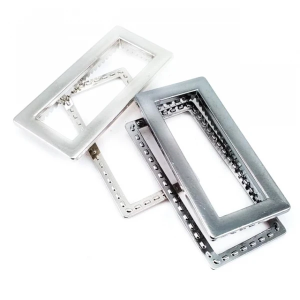 Metal Eyelet Rectangle Shape 40 x 20 mm E 1983 Metal Eyelet Rectangle Shape 40 x 20 mm E 1983