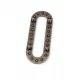 Eyelet Rectangular Rounded 20 x 50 mm E 2025 Eyelet Rectangular Rounded 20 x 50 mm E 2025