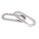 Eyelet Rectangular Rounded 20 x 50 mm E 2025 Eyelet Rectangular Rounded 20 x 50 mm E 2025