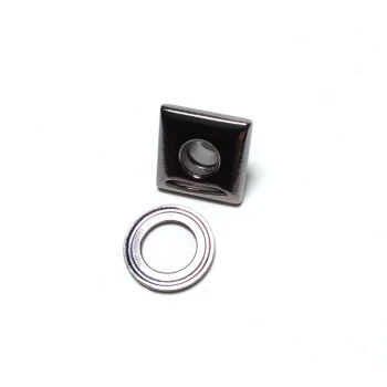 Metal Eyelet small square shape 11 x 11 mm E 2050 Metal Eyelet small square shape 11 x 11 mm E 2050