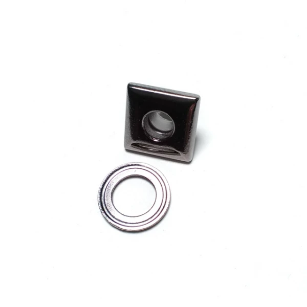 Metal Eyelet small square shape 11 x 11 mm