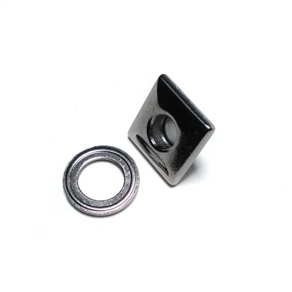 Metal Eyelet small square shape 11 x 11 mm