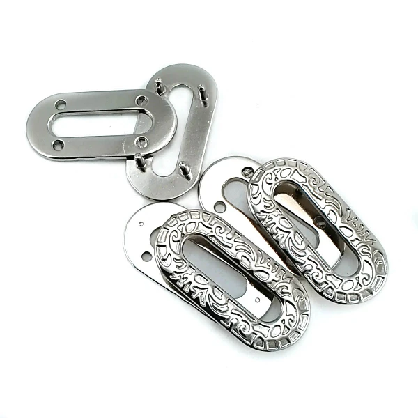 Eyelet Zinc Alloy Metal Decorative Patterned 28 x 40 mm E 664 Eyelet Zinc Alloy Metal Decorative Patterned 28 x 40 mm E 664