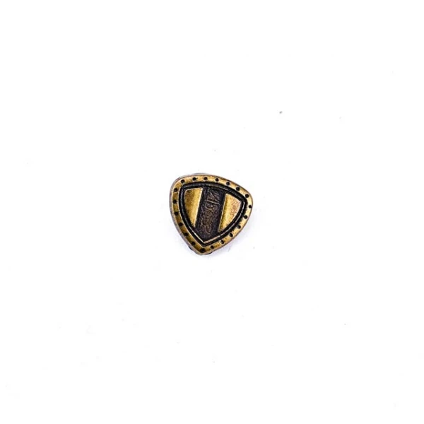 Rivet stylish shield shape 12x12 mm