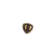 Rivet stylish shield shape 12x12 mm