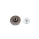 14 mm 22 lenght Textile rivet with crown - rivet