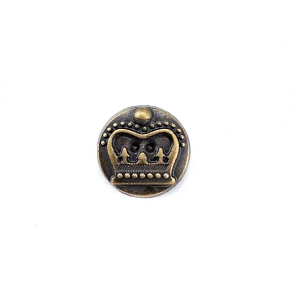 14 mm 22 lenght Textile rivet with crown - rivet