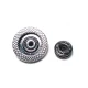 25 mm oval eyelet metal studs button