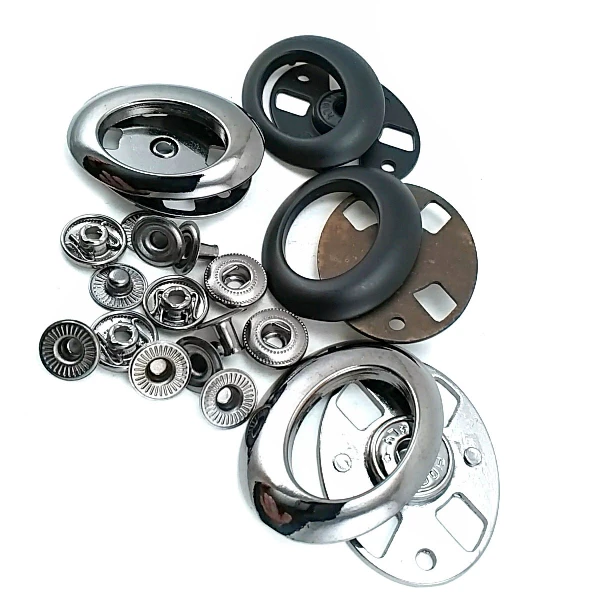 30 mm Snap Fastener front and detail view