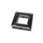 Kare Şekil Kaban ve Deri Mont Çıtçıt Düğmesi 30 x 30 mm Е 1221