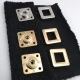 Kare Mont ve Kaban Çıtçıt Düğme 25 x 25 mm E 1282