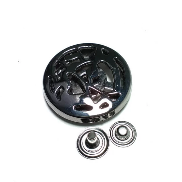 22 mm Çıtçıt Düğme ön ve detay görünümü