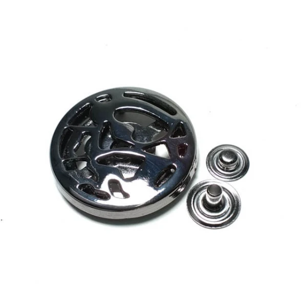 22 mm Çıtçıt Düğme ön ve detay görünümü