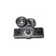 Double Piece Metal Snap Button Button Rectangular Shape 30 x 10mm