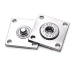 Strut Metal Square Snap Button Button 22mm-1707 Strut Metal Square Snap Button Button 22mm-1707