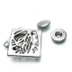 25 mm Snap Fastener front and detail view