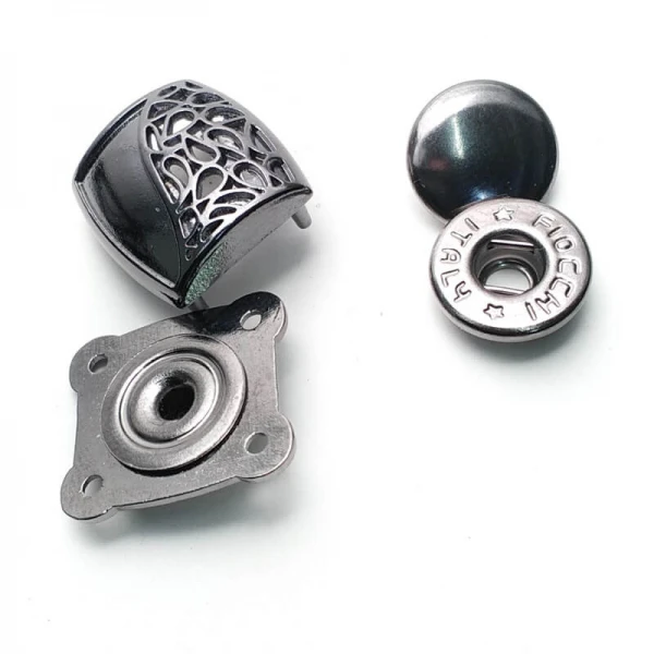 18 x 25 mm  Çıt çıt düğme metal çift parça