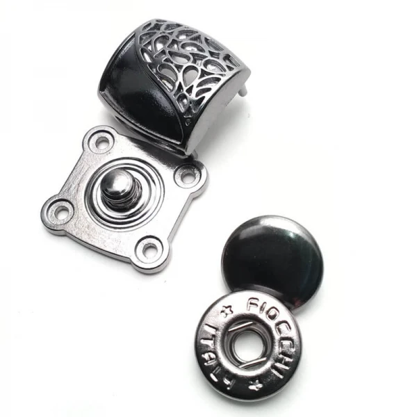 18 x 25 mm  Çıt çıt düğme metal çift parça