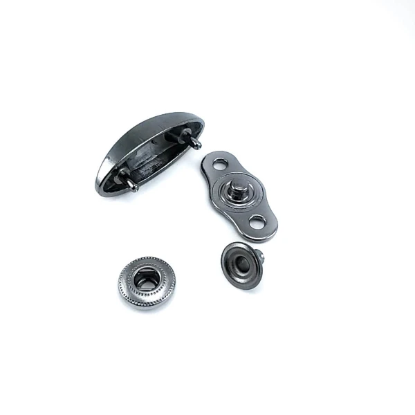 Oval Shape Snap Button 33 mm