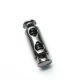 Çift Delikli Stoper Uzunluk 24 mm  Kordon Girişi 4 mm E 1365