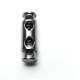Çift Delikli Stoper Uzunluk 24 mm  Kordon Girişi 4 mm E 1365