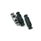 Çift Delikli Stoper Uzunluk 24 mm  Kordon Girişi 4 mm E 1365
