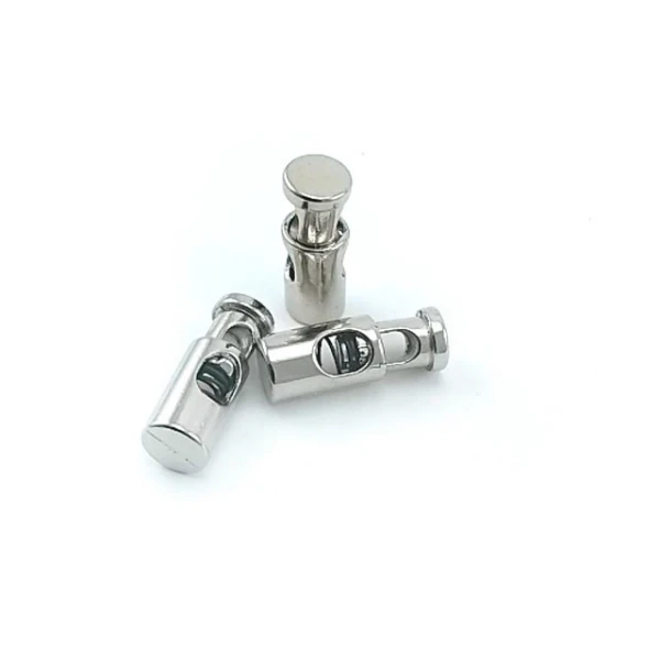 Kordon Kilidi Metal Tek Delikli Yaylı  7 mm E 1848