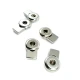 Kordon Kilidi Stoper Tek Delikli Metal 16mm E 2178