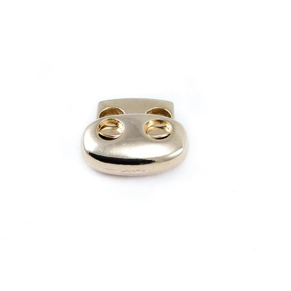 Metal Stopper Double Hole Moon Stopper 18 mm E 694