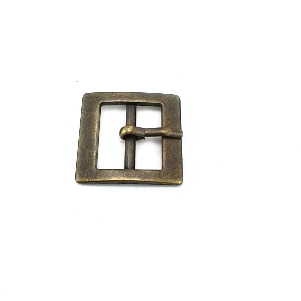 21 mm Center-Bar Buckle front and detail view