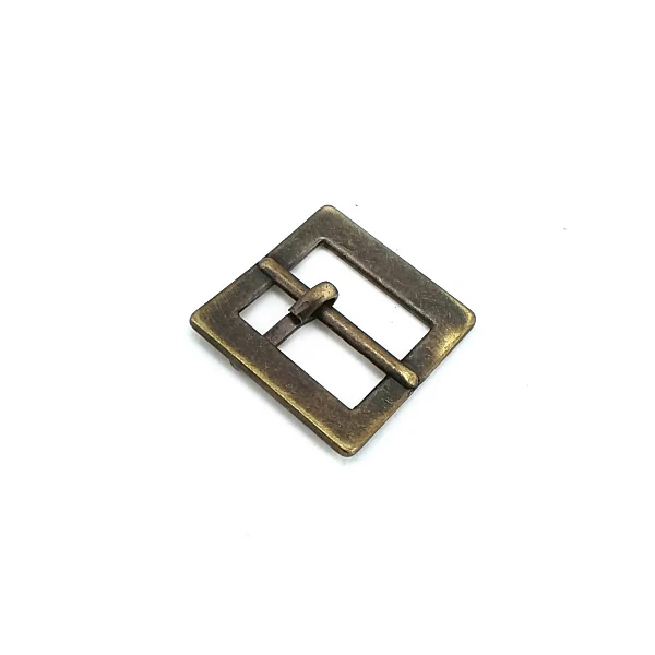 21 mm Center-Bar Buckle front and detail view