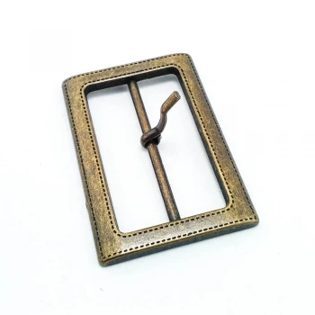 Center Bar Buckle 50 mm Rectangle Shape E 482