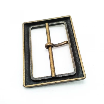 Center Bar Buckle 50 mm Rectangle Shape E 482