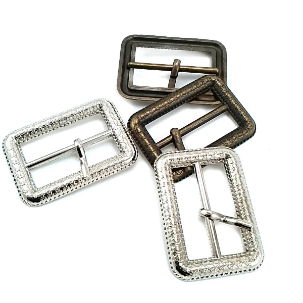 Dekoratif Desenli Kemer ve Çanta Tokası 3 cm E 569