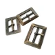 21 mm Center-Bar Buckle front and detail view