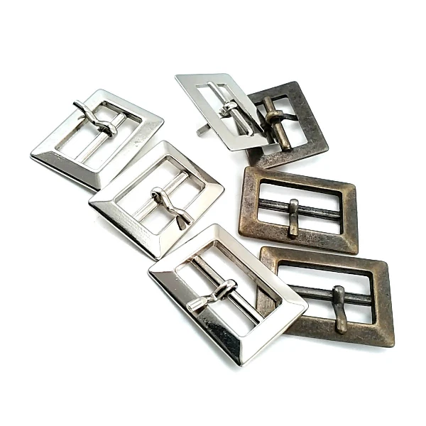 21 mm Center-Bar Buckle front and detail view