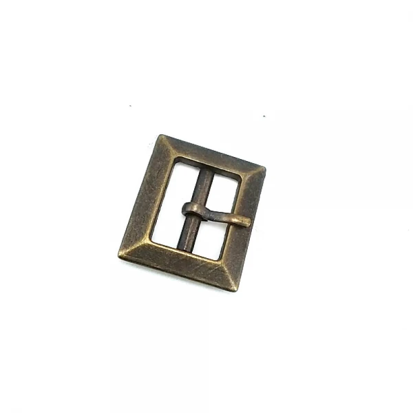 21 mm Center-Bar Buckle front and detail view