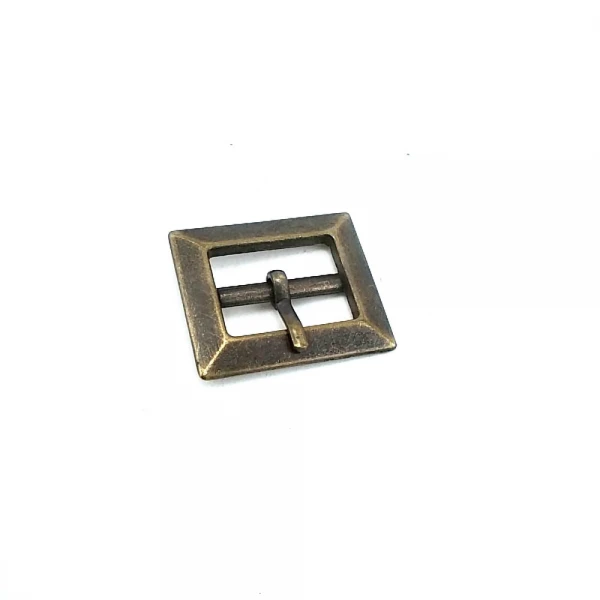 21 mm Center-Bar Buckle front and detail view