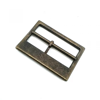 Rectangle Buckle Middle Bridge Belt Buckle 4 cm E 627