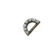 12 mm Ring / Metal Frame front and detail view