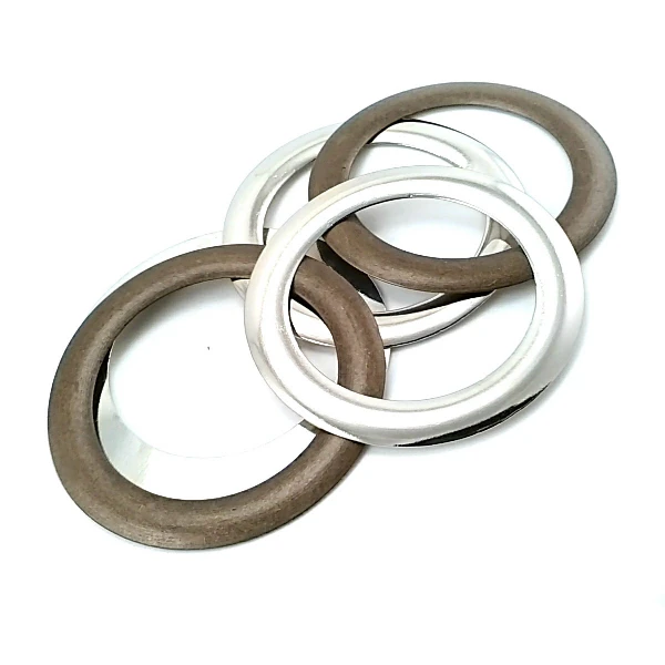 45 mm Halka / Metal Çerçeve ön ve detay görünümü