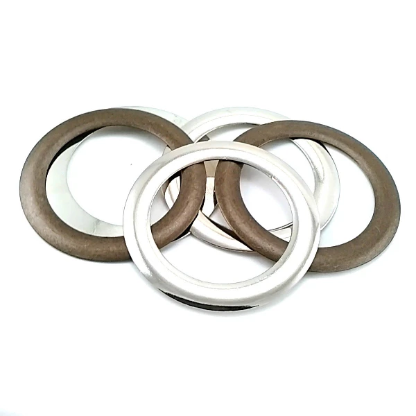 45 mm Halka / Metal Çerçeve ön ve detay görünümü