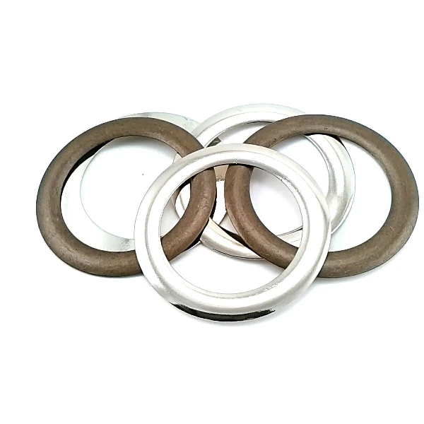 45 mm Halka / Metal Çerçeve ön ve detay görünümü