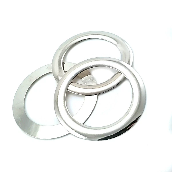 45 mm Halka / Metal Çerçeve ön ve detay görünümü