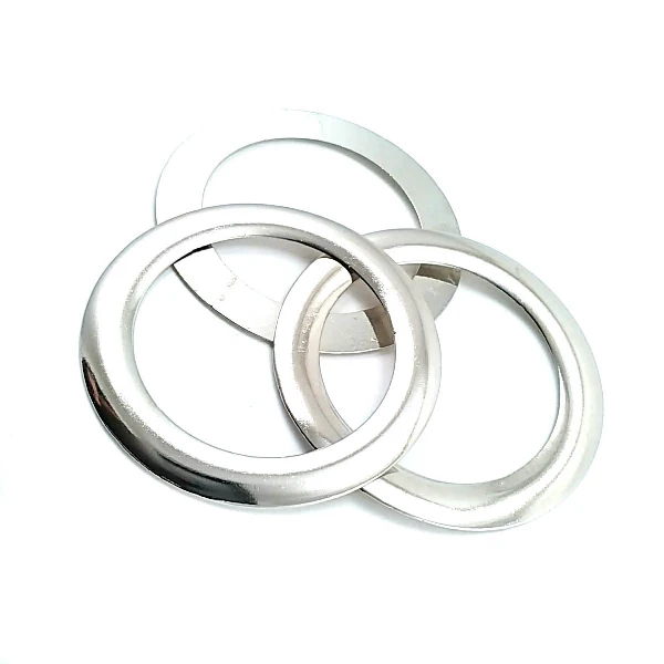 45 mm Halka / Metal Çerçeve ön ve detay görünümü
